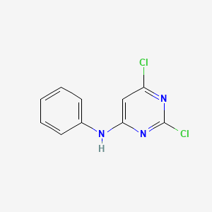 molecular formula C10H7Cl2N3 B1310647 2,6-二氯-N-苯基嘧啶-4-胺 CAS No. 28230-47-9