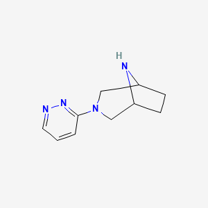 3-(Pyridazin-3-yl)-3,8-diazabicyclo[3.2.1]octane