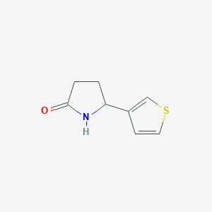 5-(Thiophen-3-yl)pyrrolidin-2-one