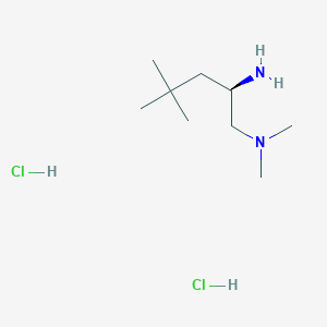 (R)-N1,N1,4,4-Tetramethylpentane-1,2-diamine dihydrochloride