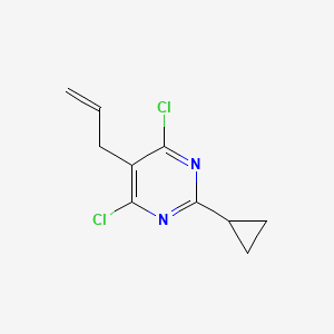 5-Allyl-4,6-dichloro-2-cyclopropylpyrimidine