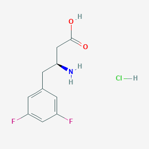 (S)-3-Amino-4-(3,5-difluorophenyl)butanoic acid hydrochloride