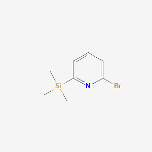 B1310662 2-Bromo-6-(trimethylsilyl)pyridine CAS No. 59409-80-2