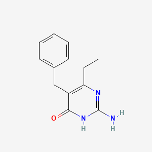 2-Amino-5-benzyl-6-ethylpyrimidin-4(1H)-one