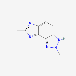 2,7-dimethyl-3H-imidazo[4,5-e]benzotriazole