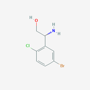 (R)-2-amino-2-(5-bromo-2-chlorophenyl)ethan-1-ol