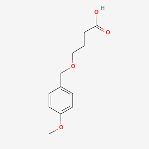 B1310689 4-[(4-methoxyphenyl)methoxy]butanoic Acid CAS No. 342893-41-8