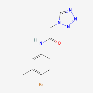 N-(4-Bromo-3-methylphenyl)-2-(1H-tetrazol-1-yl)acetamide