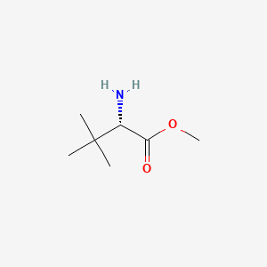 molecular formula C7H15NO2 B1310697 （2S）-2-氨基-3,3-二甲基丁酸甲酯 CAS No. 63038-26-6