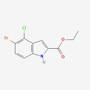 Ethyl 5-bromo-4-chloro-1H-indole-2-carboxylate