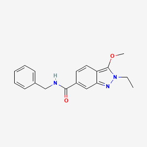 N-Benzyl-2-ethyl-3-methoxy-2H-indazole-6-carboxamide