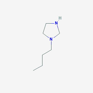 molecular formula C7H16N2 B13107119 1-Butylimidazolidine CAS No. 245680-08-4