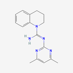 N-(4,6-dimethylpyrimidin-2-yl)-3,4-dihydroquinoline-1(2H)-carboximidamide