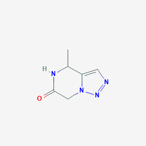 4-Methyl-4,5-dihydro-[1,2,3]triazolo[1,5-a]pyrazin-6(7H)-one