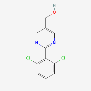 2-(2,6-Dichlorophenyl)pyrimidine-5-methanol