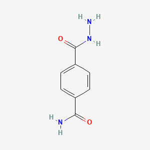 molecular formula C8H9N3O2 B1310751 4-(Hydrazinecarbonyl)benzamide CAS No. 22590-92-7