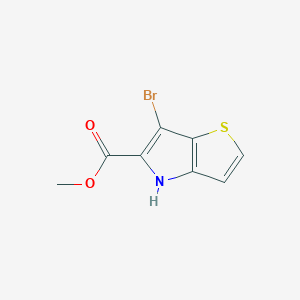 methyl 6-bromo-4H-thieno[3,2-b]pyrrole-5-carboxylate