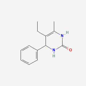 5-Ethyl-6-methyl-4-phenyl-3,4-dihydropyrimidin-2(1H)-one