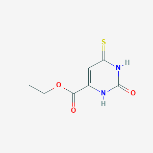 Ethyl 2-oxo-6-thioxo-1,2,3,6-tetrahydropyrimidine-4-carboxylate