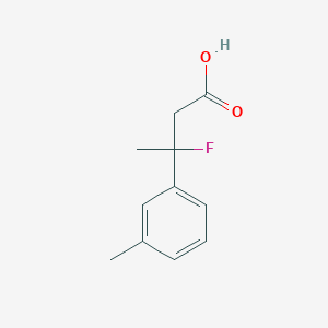 3-Fluoro-3-(m-tolyl)butanoicacid