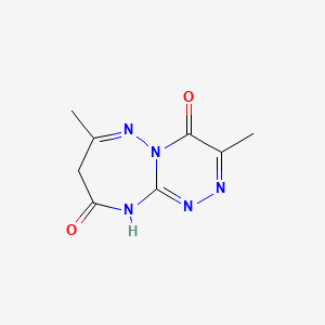 3,7-Dimethyl-[1,2,4]triazino[4,3-b][1,2,4]triazepine-4,9(1H,8H)-dione