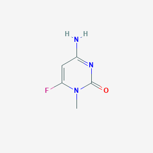 4-amino-6-fluoro-1-methylpyrimidin-2(1H)-one