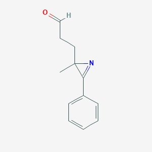 2H-Azirine-2-propanal, 2-methyl-3-phenyl-