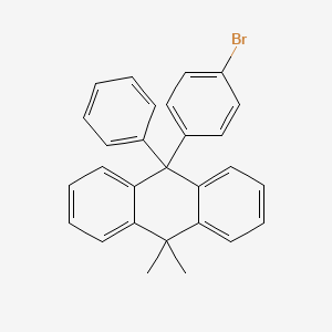 9-(4-Bromophenyl)-10,10-dimethyl-9-phenyl-9,10-dihydroanthracene