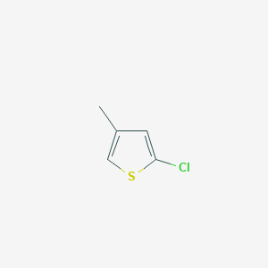 molecular formula C5H5ClS B13107644 2-Chloro-4-methylthiophene 