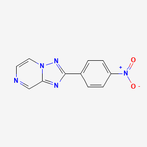 2-(4-Nitrophenyl)-[1,2,4]triazolo[1,5-a]pyrazine