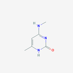 6-Methyl-4-(methylamino)pyrimidin-2(1H)-one