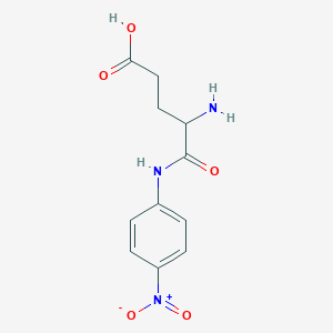 molecular formula C11H13N3O5 B13107770 DL-H-Glu-pNA 