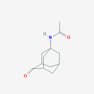 molecular formula C12H17NO2 B1310780 N-(4-oxo-1-adamantyl)acetamide CAS No. 16790-59-3