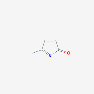 molecular formula C5H5NO B13107832 5-Methyl-2H-pyrrol-2-one CAS No. 922179-95-1