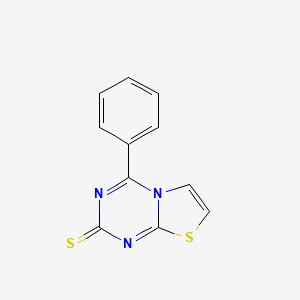 4-Phenyl-2H-thiazolo[3,2-a][1,3,5]triazine-2-thione