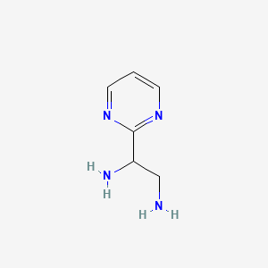 1-(Pyrimidin-2-yl)ethane-1,2-diamine