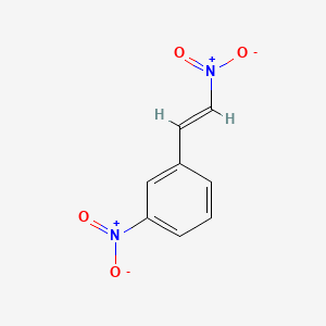 molecular formula C8H6N2O4 B1310789 m-(2-Nitrovinyl)nitrobenzene CAS No. 882-26-8