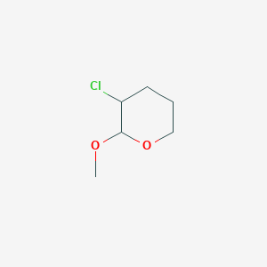 3-chloro-2-Methoxy-tetrahydro-pyran