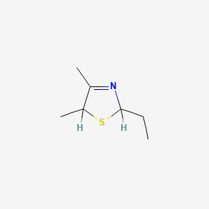B1310793 4,5-Dimethyl-2-ethyl-3-thiazoline CAS No. 76788-46-0