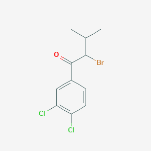 2-Bromo-1-(3,4-dichlorophenyl)-3-methylbutan-1-one