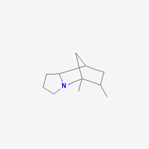 5,6-Dimethyloctahydro-5,8-methanoindolizine