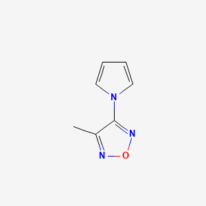 3-Methyl-4-(1H-pyrrol-1-yl)-1,2,5-oxadiazole