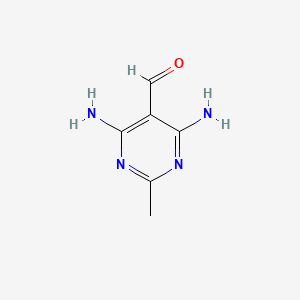 4,6-Diamino-2-methylpyrimidine-5-carbaldehyde