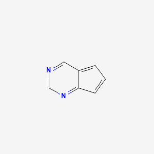 molecular formula C7H6N2 B13108026 2H-Cyclopenta[d]pyrimidine CAS No. 270-97-3