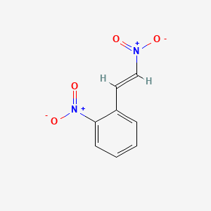 molecular formula C8H6N2O4 B1310803 1-硝基-2-(2-硝基乙烯基)苯 CAS No. 3156-39-6