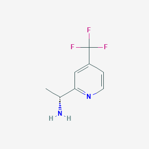 (R)-1-(4-(Trifluoromethyl)pyridin-2-yl)ethan-1-amine