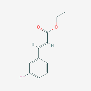molecular formula C11H11FO2 B1310811 Ethyl 3-(3-fluorophenyl)acrylate CAS No. 351-46-2
