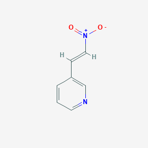 molecular formula C7H6N2O2 B1310812 3-(2-硝基乙烯基)吡啶 CAS No. 22568-11-2