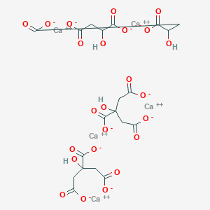 molecular formula C20H18Ca5O24 B13108136 Fruitacidcalcium 