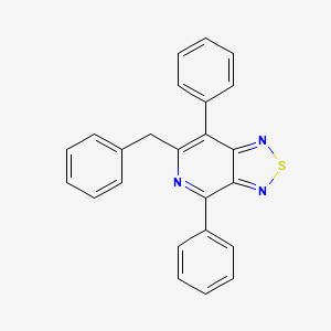 6-Benzyl-4,7-diphenyl[1,2,5]thiadiazolo[3,4-c]pyridine